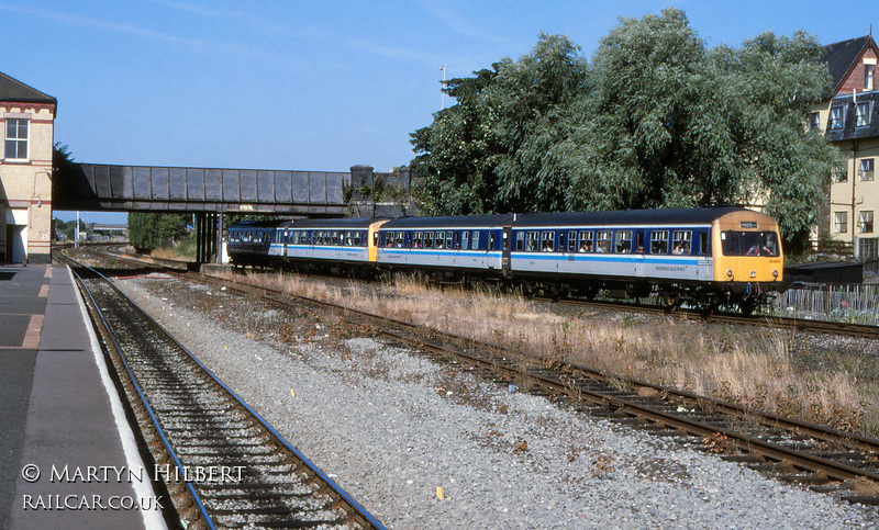 Class 101 DMU at Kirkham &amp; Wesham