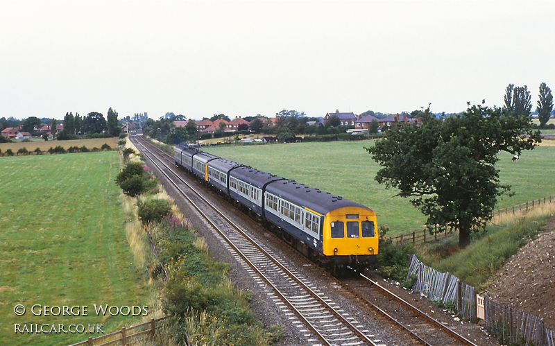 Class 101 DMU at Haxby