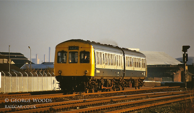 Class 101 DMU at Leeds Armley