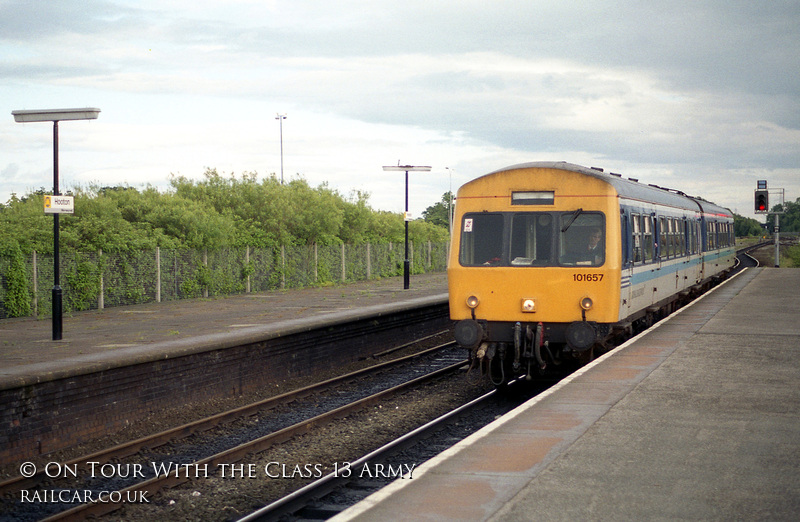 Class 101 DMU at Hooton