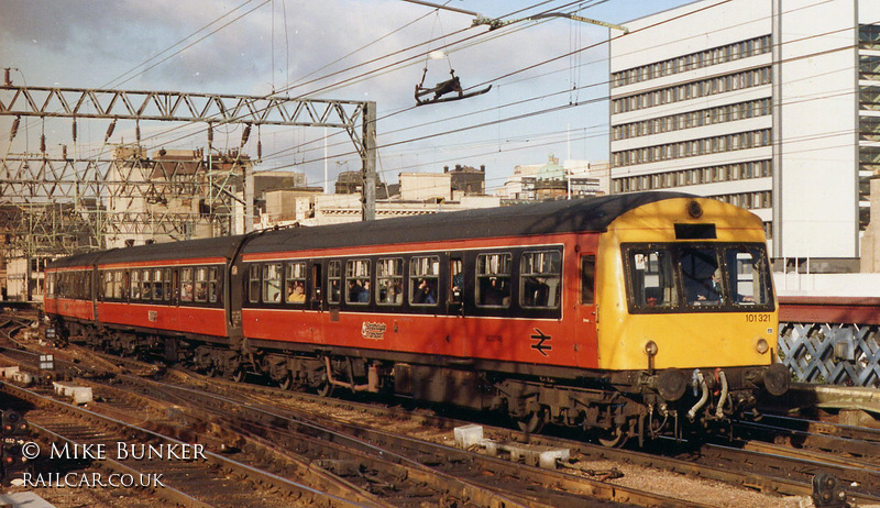 Class 101 DMU at Glasgow Central