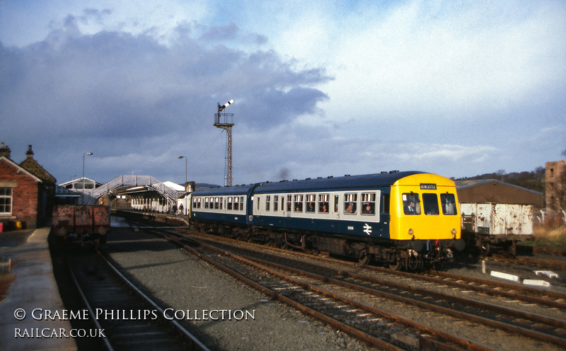 Class 101 DMU at Hexham