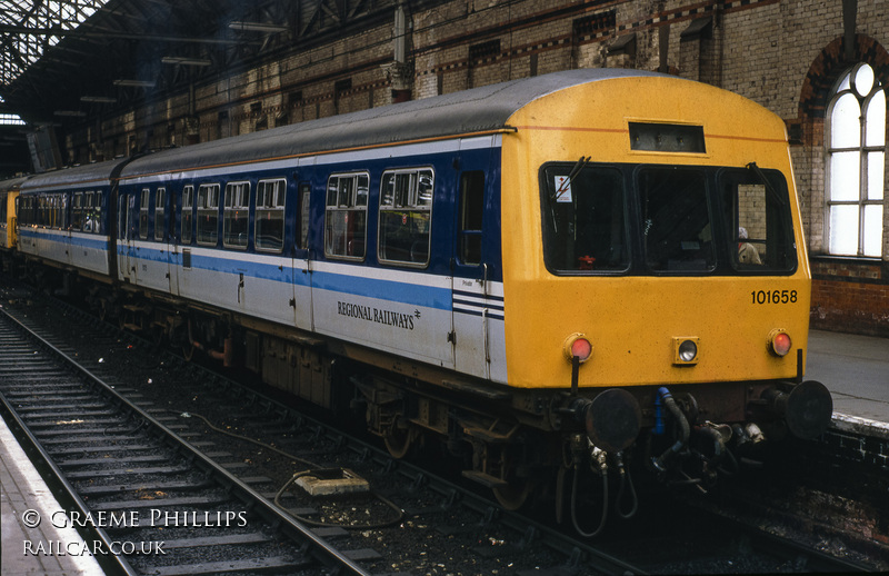 Class 101 DMU at Manchester Piccadilly