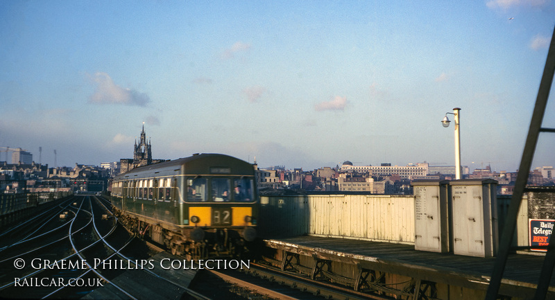 Class 101 DMU at Gateshead East