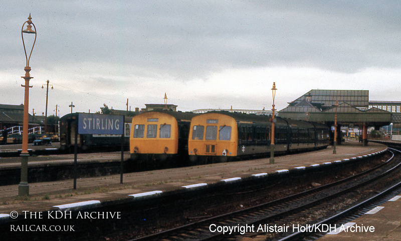 Class 101 DMU at Stirling