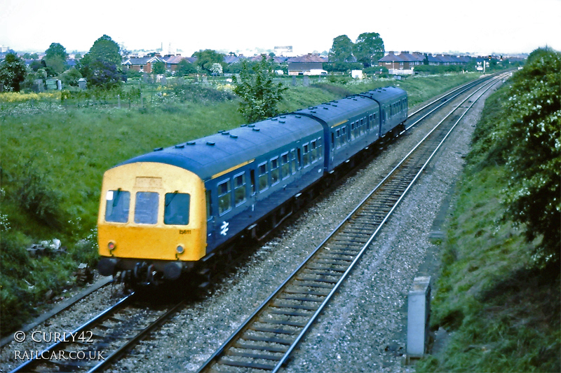 Class 101 DMU at Gloucester