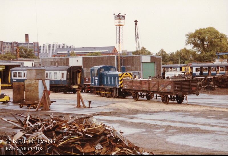 Class 101 DMU at Vic Berry, Leicester