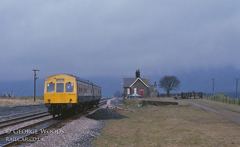 Class 101 DMU at Ribblehead