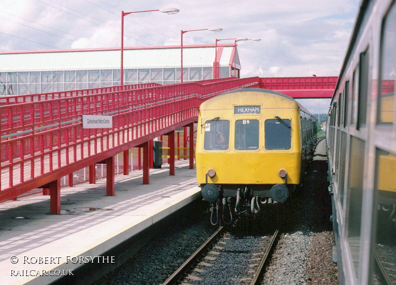 Class 101 DMU at Gateshead MetroCentre