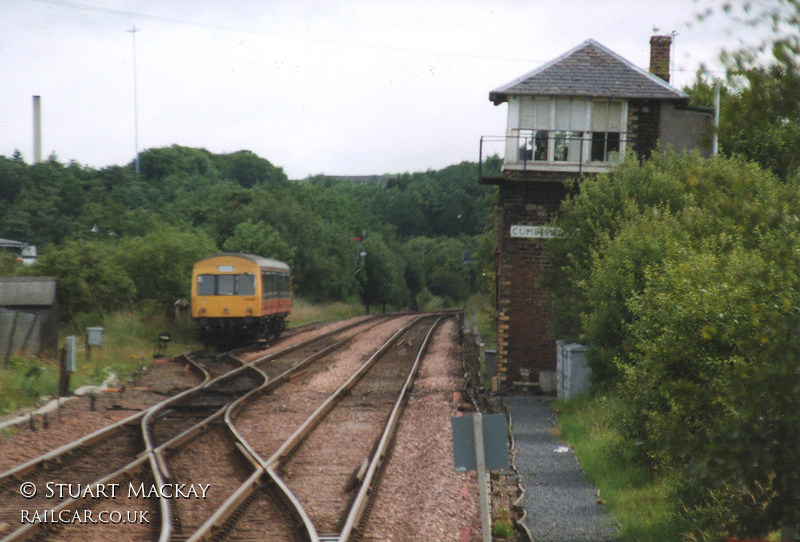 Class 101 DMU at Cumbernauld