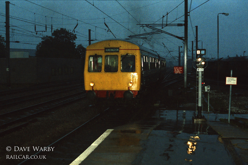 Class 101 DMU at Hitchin