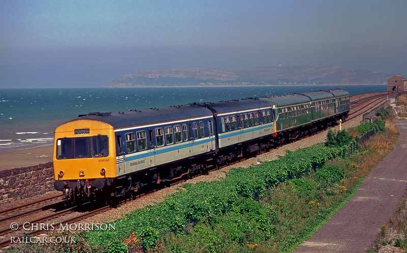 Class 101 DMU at Llanfairfechan