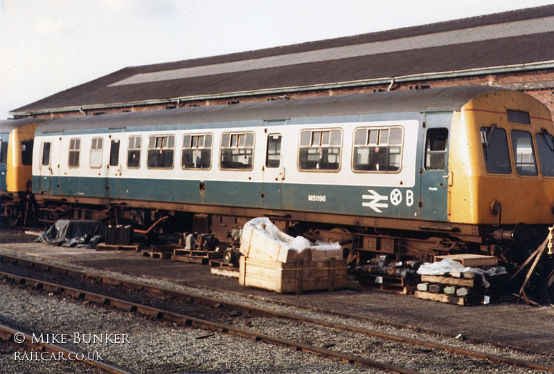 Class 101 DMU at Chester depot