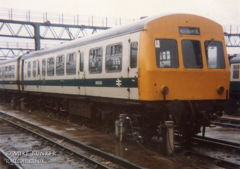 Class 101 DMU at Tyseley depot