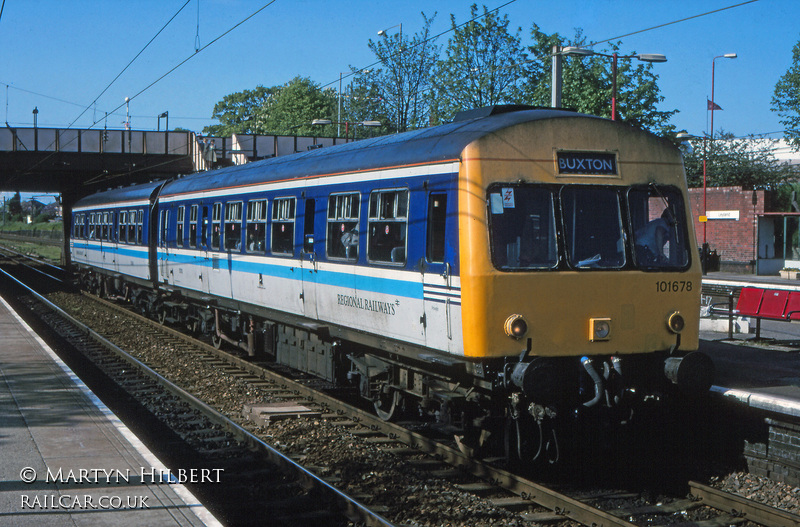 Class 101 DMU at Leyland