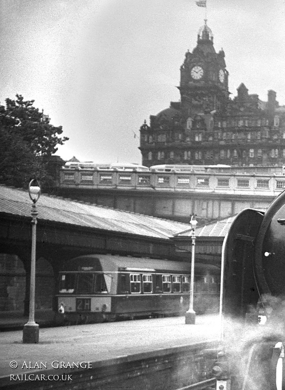 Class 101 DMU at Edinburgh Waverley