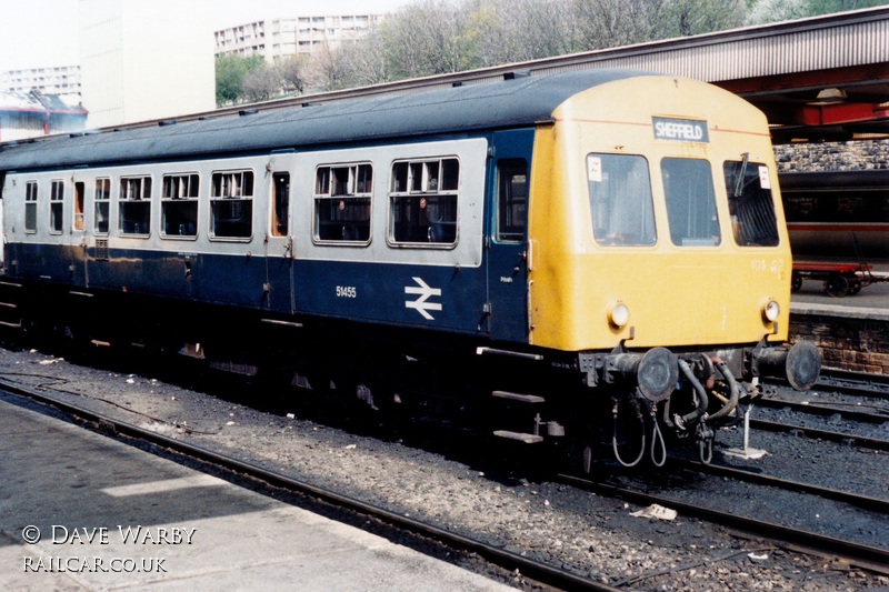 Class 101 DMU at Sheffield