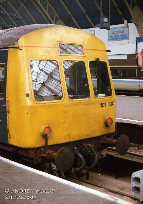 Class 101 DMU at Glasgow Queen Street