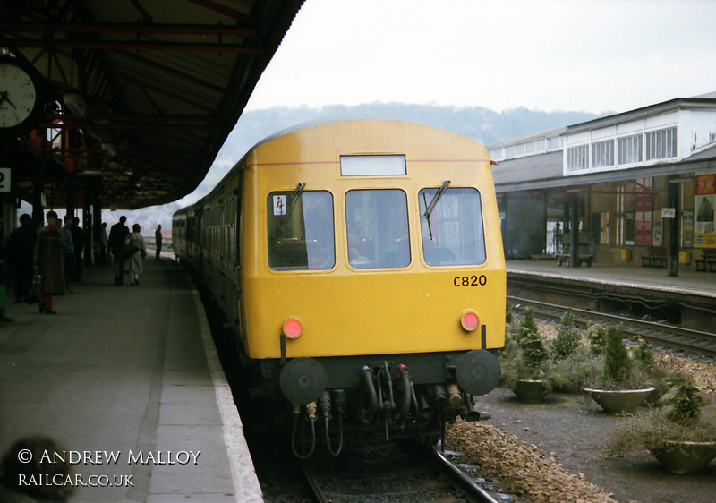 Class 101 DMU at Bath Spa