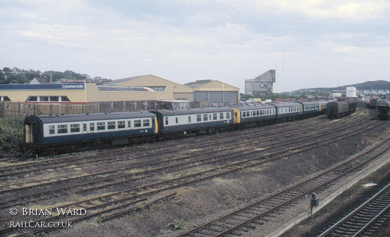 Class 101 DMU at Aberdeen Ferryhill