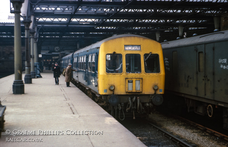 Class 101 DMU at Newcastle