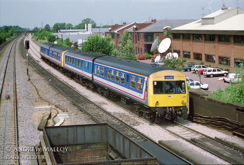 Class 101 DMU at Langley