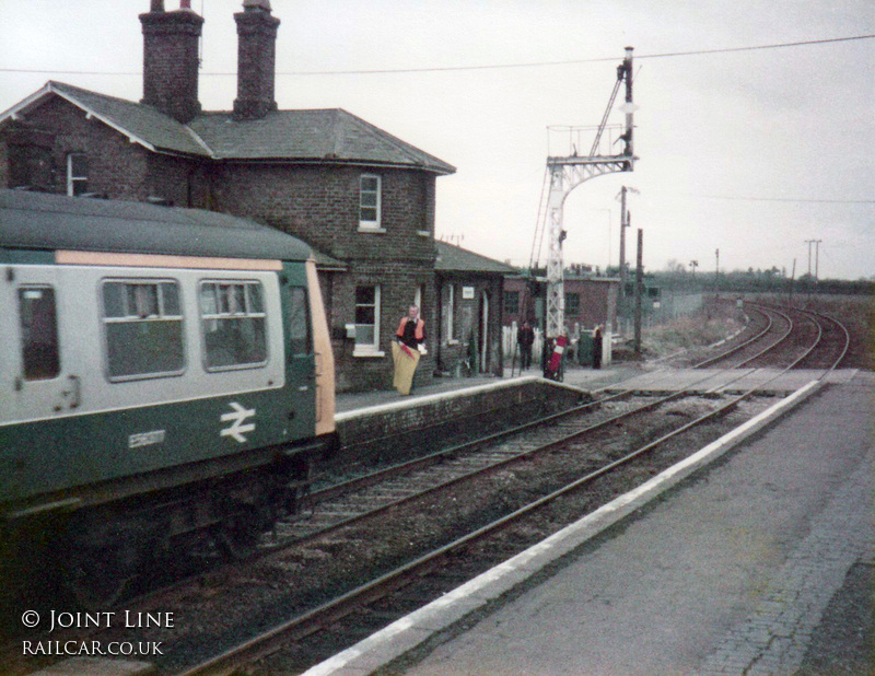 Class 101 DMU at Shepreth