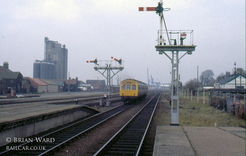 Class 101 DMU at Lowestoft