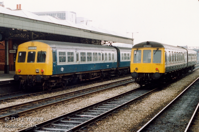 Class 101 DMU at Nottingham