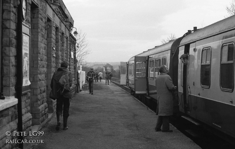 Class 101 DMU at Clayton West