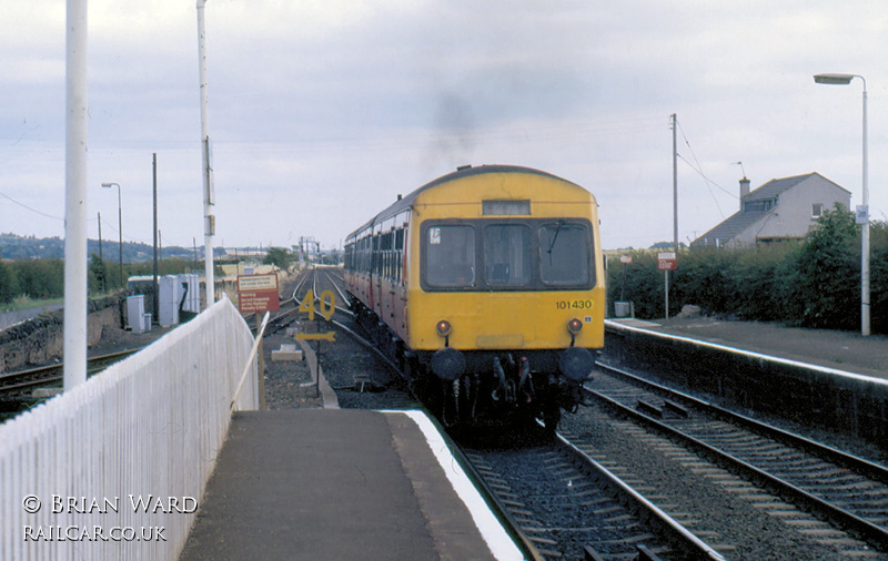 Class 101 DMU at Drem