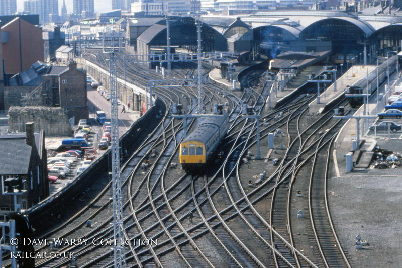 Class 101 DMU at Newcastle