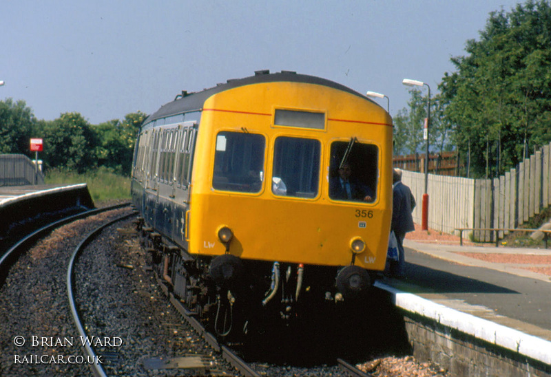 Class 101 DMU at Shotts