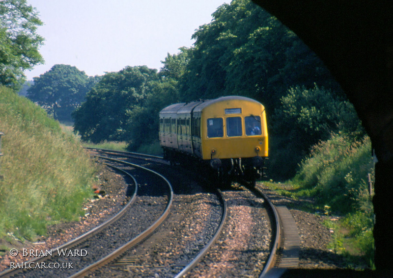 Class 101 DMU at Shotts