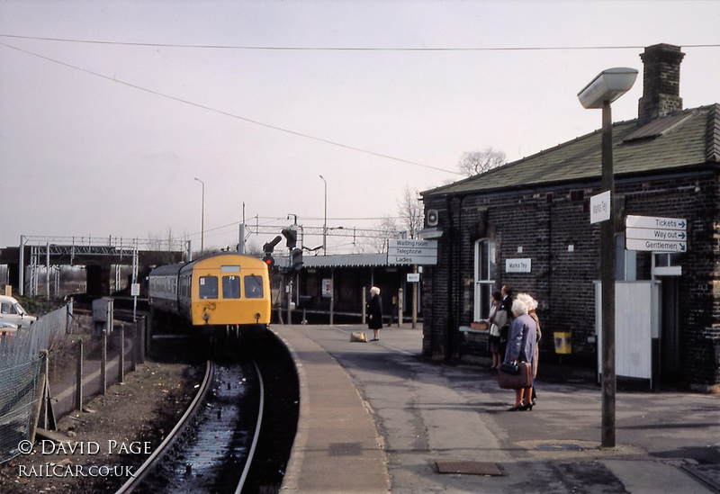 Class 101 DMU at Marks Tey