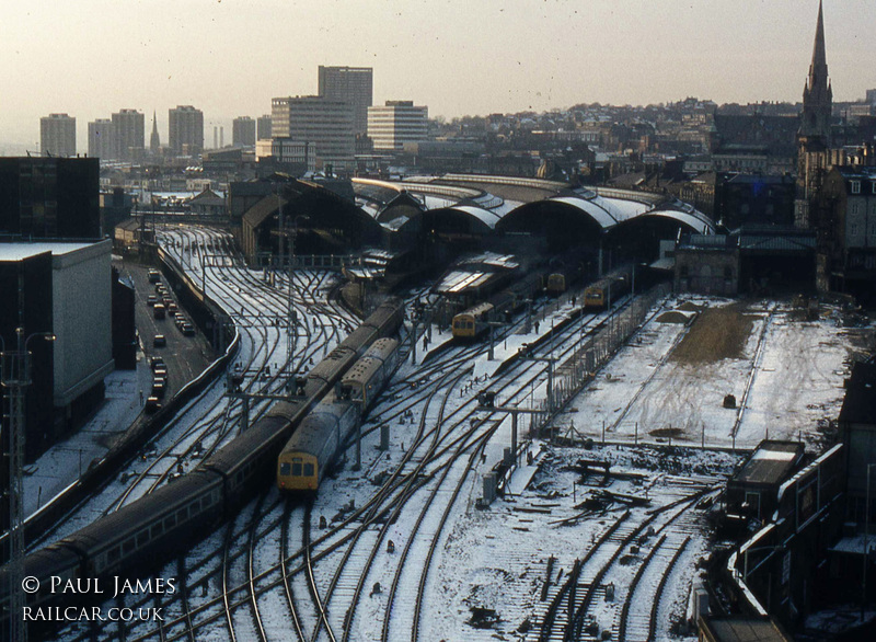 Class 101 DMU at Newcastle