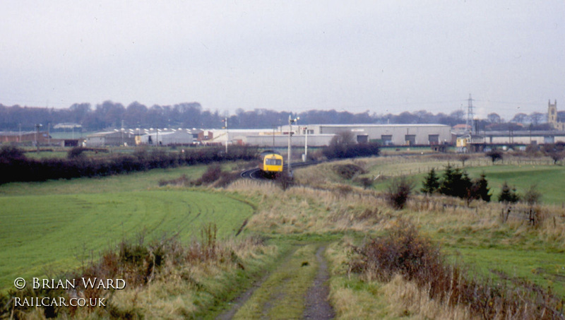 Class 101 DMU at Carmuirs East Junction