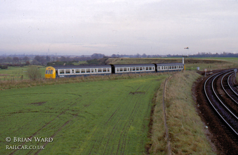 Class 101 DMU at Carmuirs East Junction