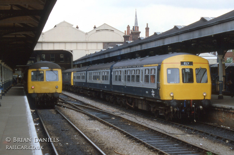 Class 101 DMU at Norwich