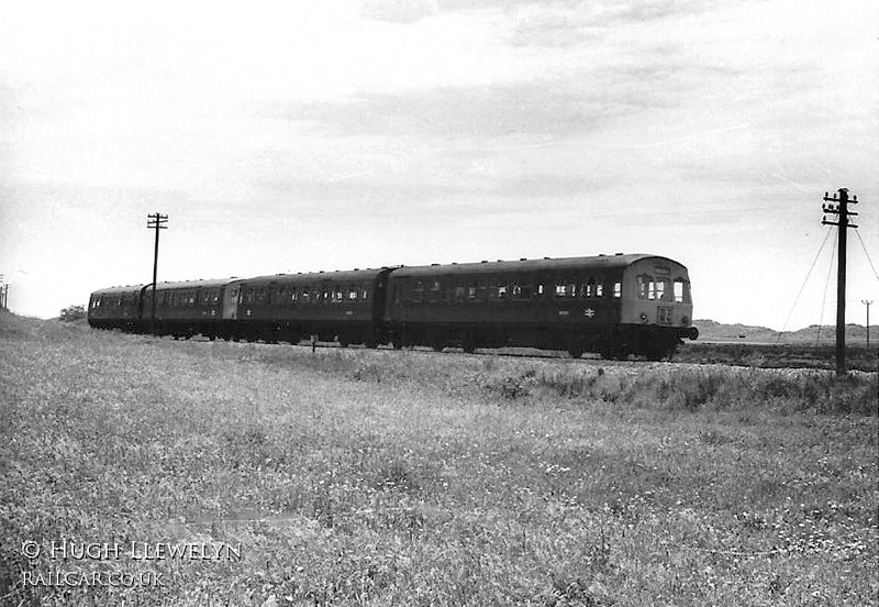 Class 101 DMU at Aberdovey