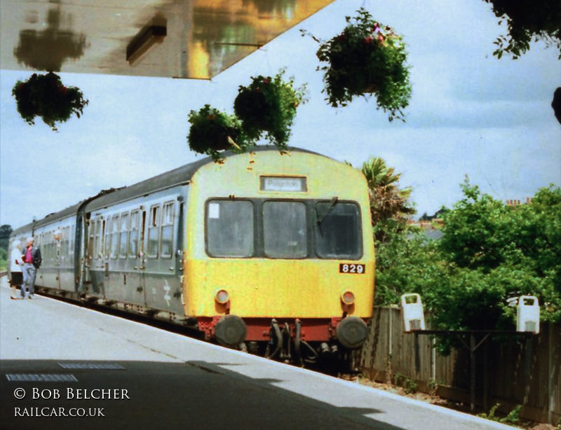 Class 101 DMU at Exmouth