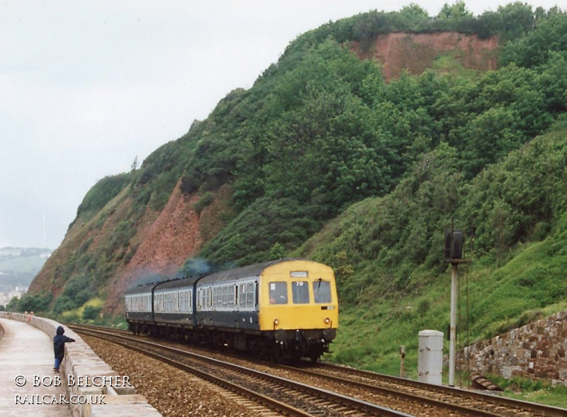 Class 101 DMU at Teignmouth