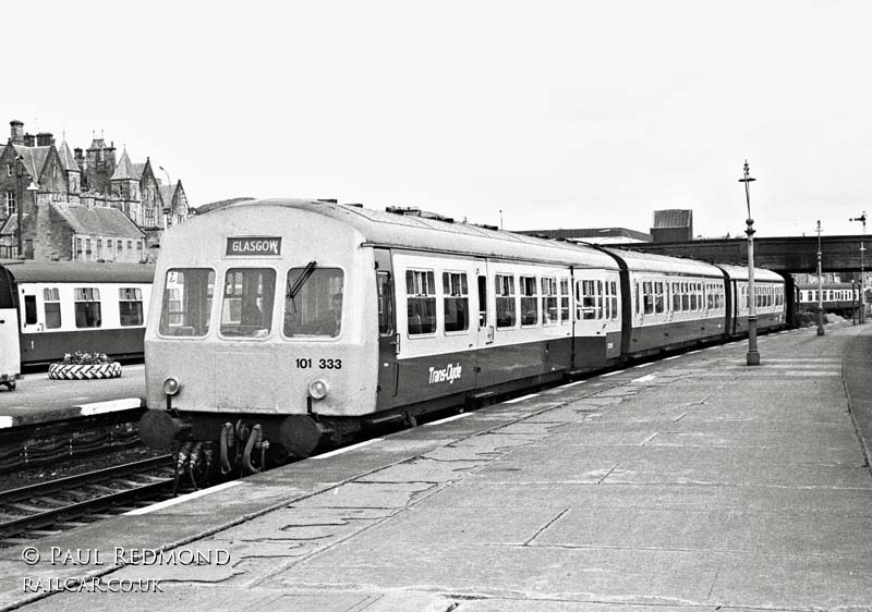 Class 101 DMU at Stirling