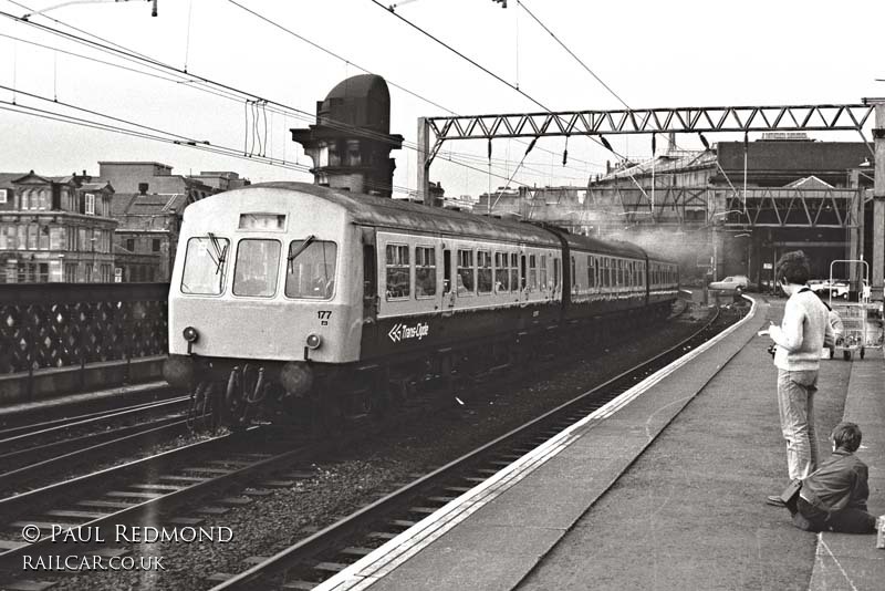 Class 101 DMU at Glasgow Central