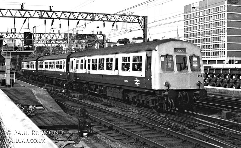 Class 101 DMU at Glasgow Central