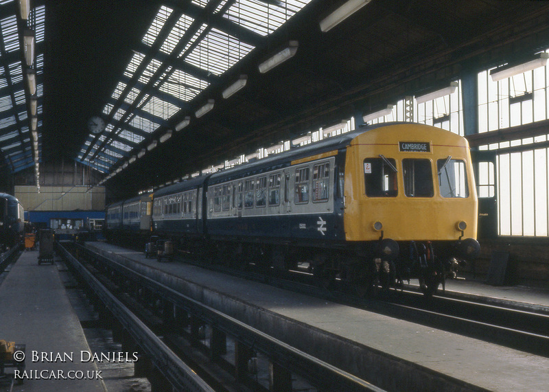 Class 101 DMU at Cambridge depot