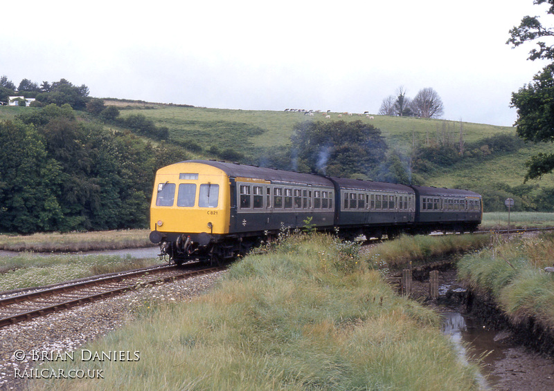 Class 101 DMU at Terras Bridge crossing