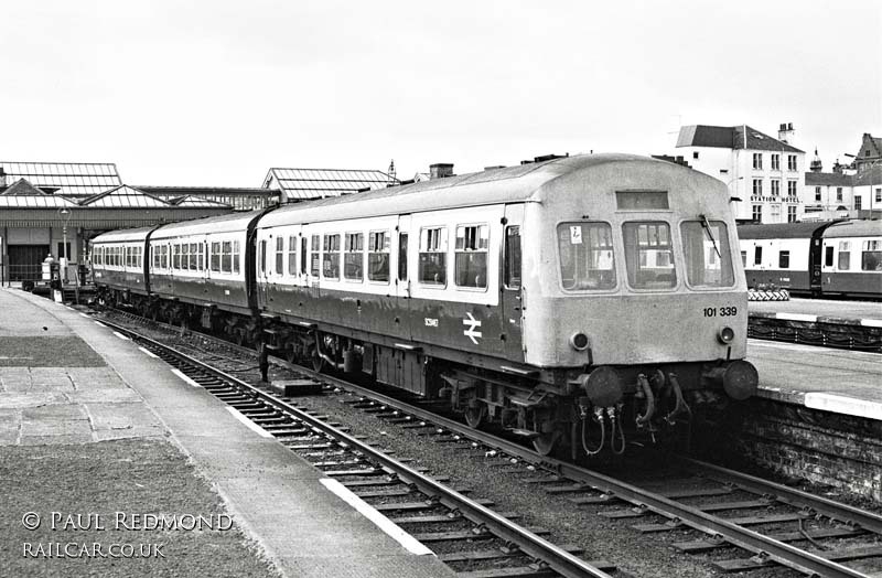 Class 101 DMU at Stirling