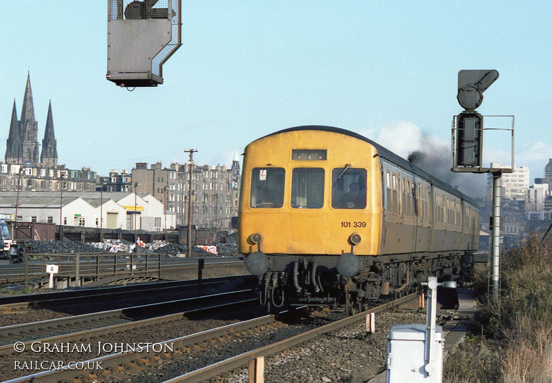 Class 101 DMU at Haymarket