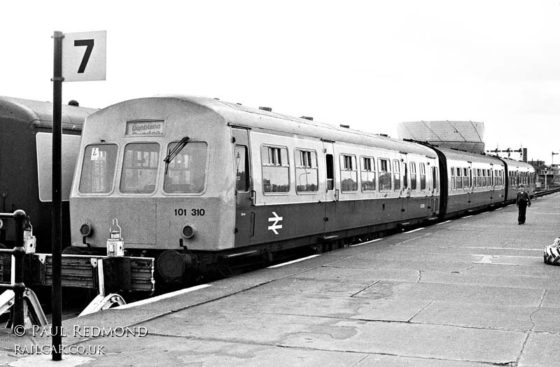 Class 101 DMU at Stirling